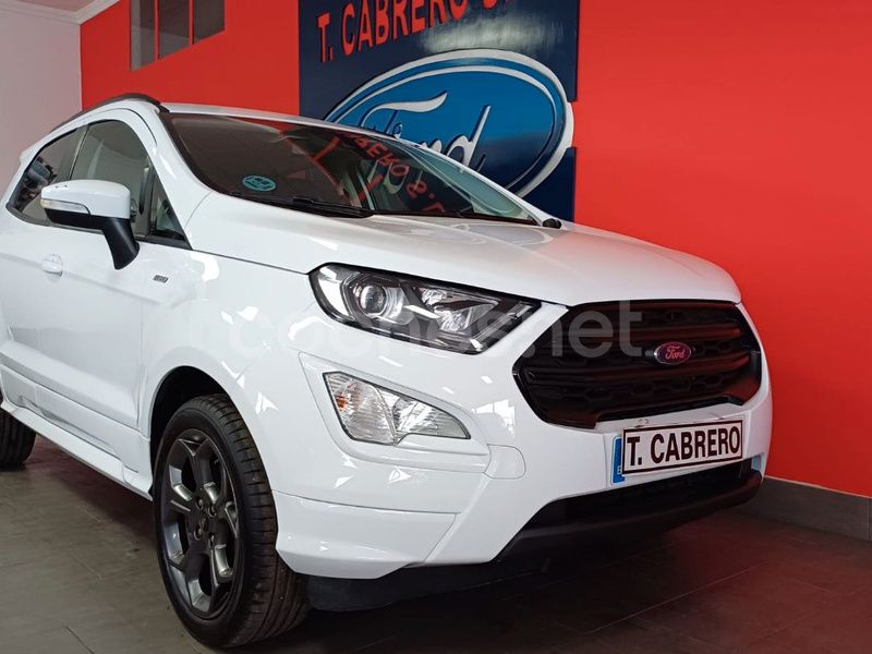 Blanco Usado 2021 Ford Ecosport ST-Line SUV | 16.700 € (Un poco caro) - Imagen 1/4
