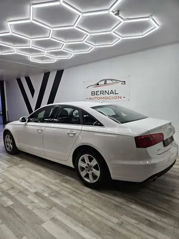 Usado Audi A6 204 CV (150 kW) 2013 Blanco Berlina