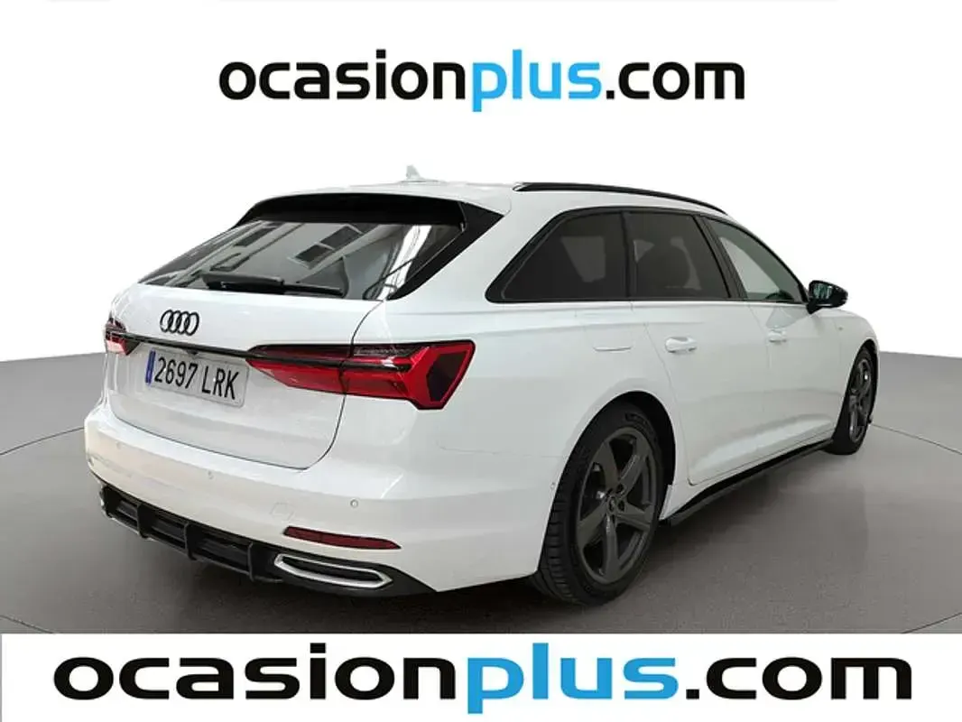 Usado Audi A6 S-Line 204 CV (150 kW) 2021 Blanco Familiar