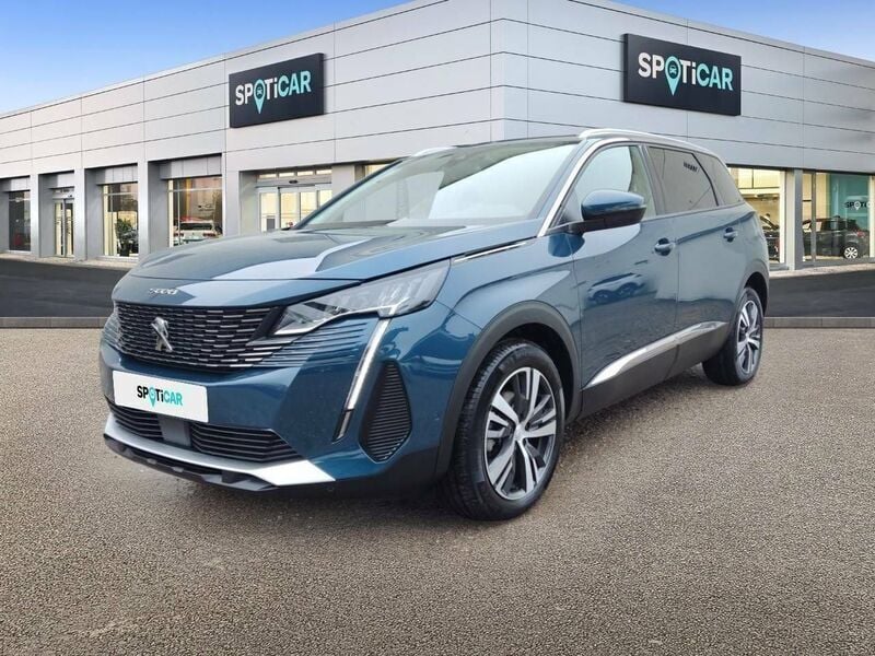 Azul Usado 2021 Peugeot 5008 Allure Monovolumen | 21.900 € (Precio justo) - Imagen 1/4
