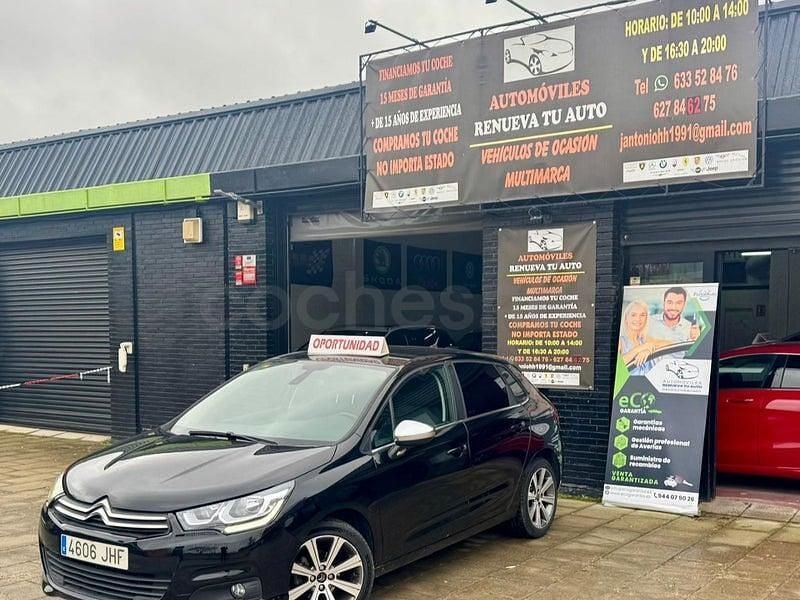 Usado Citroën C4 Feel 99 CV (72 kW) 2015 Negro Berlina