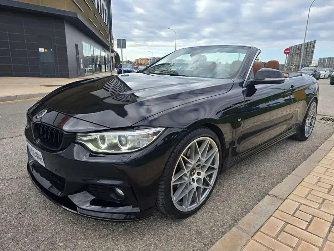 Usado BMW 420 Comfort Edition 190 CV (139 kW) 2017 Negro Descapotable