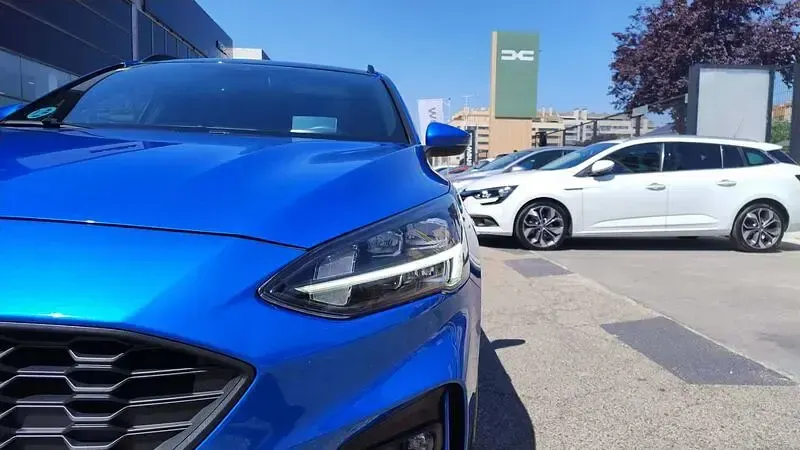 Usado Ford Focus ST-Line X 125 CV (91 kW) 2020 Azul Berlina