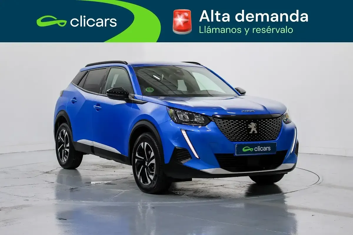 Usado Peugeot 2008 Allure 110 CV (80 kW) 2022 Azul SUV