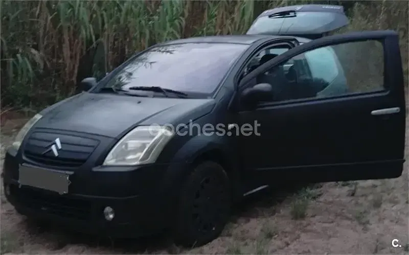 Usado Citroën C2 VTR Sport 70 CV (51 kW) 2005 Negro Utilitario