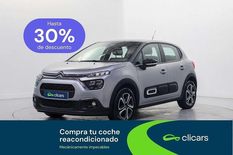 Usado Citroën C3 PureTech 82 CV (60 kW) 2024 Plateado Utilitario