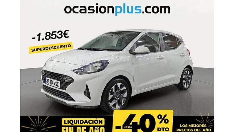 Blanco Usado 2024 Hyundai i10 Utilitario | 11.591 € (Buen precio) - Imagen 1/4