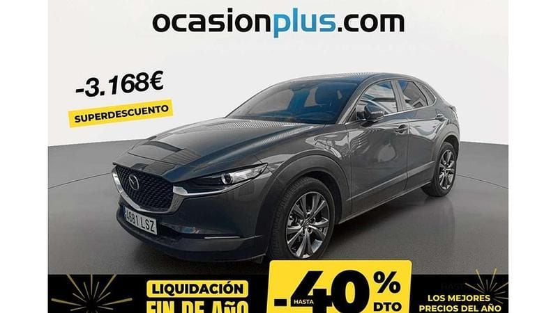 Gris Usado 2021 Mazda CX-30 SUV | 17.682 € (Buen precio) - Imagen 1/4