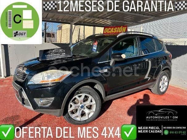 Negro Usado 2012 Ford Kuga Trend SUV | 4390 € (Super precio) - Imagen 1/4