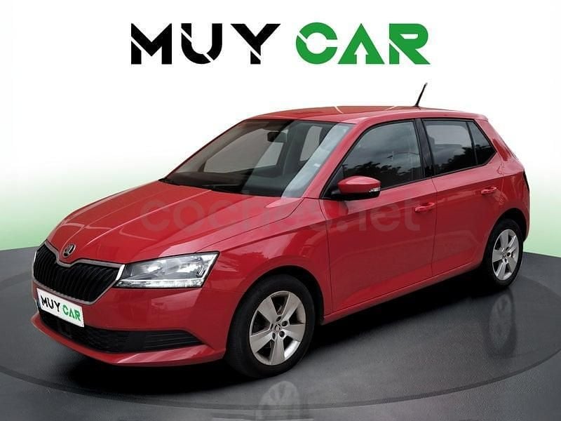 Brugt Skoda Fabia 75 HK (55 kW) 2019 Rød Hatchback