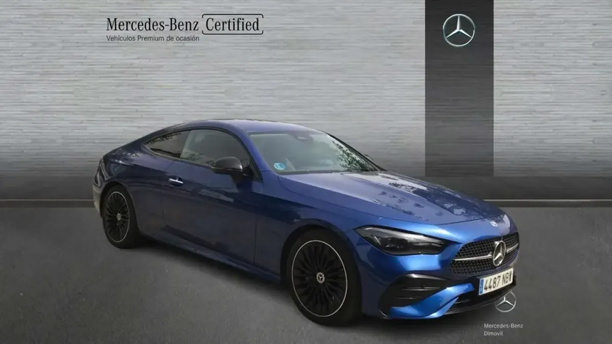 Usado Mercedes CLE220 197 CV (144 kW) 2025 Azul Coupe