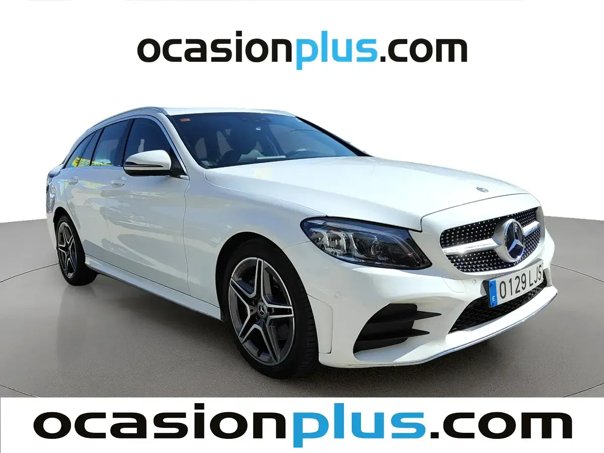 Usado Mercedes C220 AMG 194 CV (142 kW) 2020 Blanco Familiar