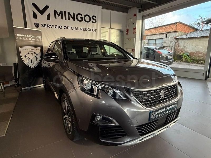 Usado Peugeot 5008 GT-line 130 CV (95 kW) 2017 Gris / plata SUV