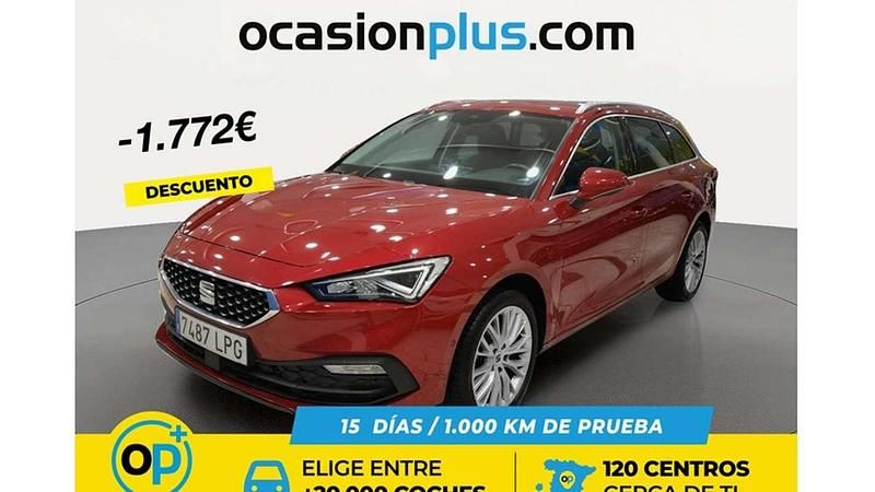 Usado Seat Leon ST XCELLENCE 150 CV (110 kW) 2021 Rojo Familiar