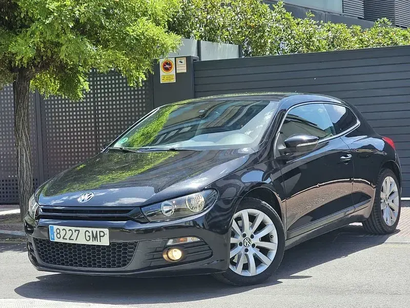 Usado VW Scirocco 160 CV (117 kW) 2009 Negro Coupe