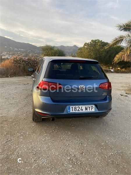Usado VW Golf VII Edition 110 CV (80 kW) 2014 Azul Berlina