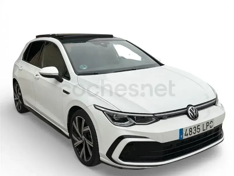 Usado VW Golf VII R-line 150 CV (110 kW) 2021 Blanco Utilitario