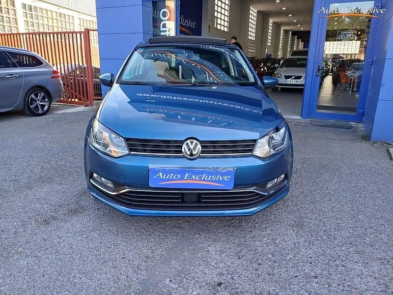 Usado VW Polo Advance 90 CV (66 kW) 2017 Azul Berlina