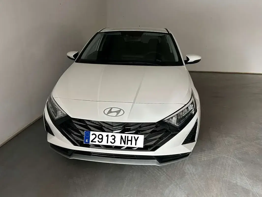 Ny Hyundai i20 101 HK (74 kW) 2025 Hvid Hatchback