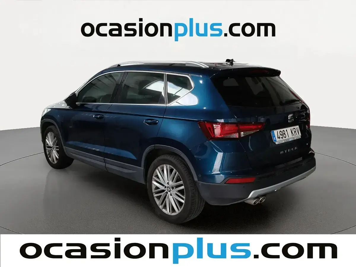 Usado Seat Ateca 4Drive 190 CV (139 kW) 2018 Azul SUV