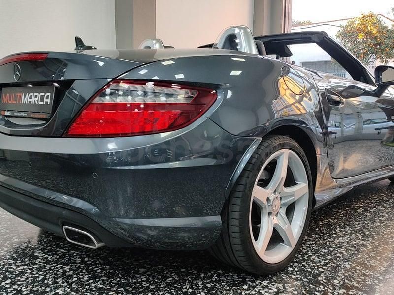 Usado Mercedes SLK250 204 CV (150 kW) 2012 Gris / plata Descapotable