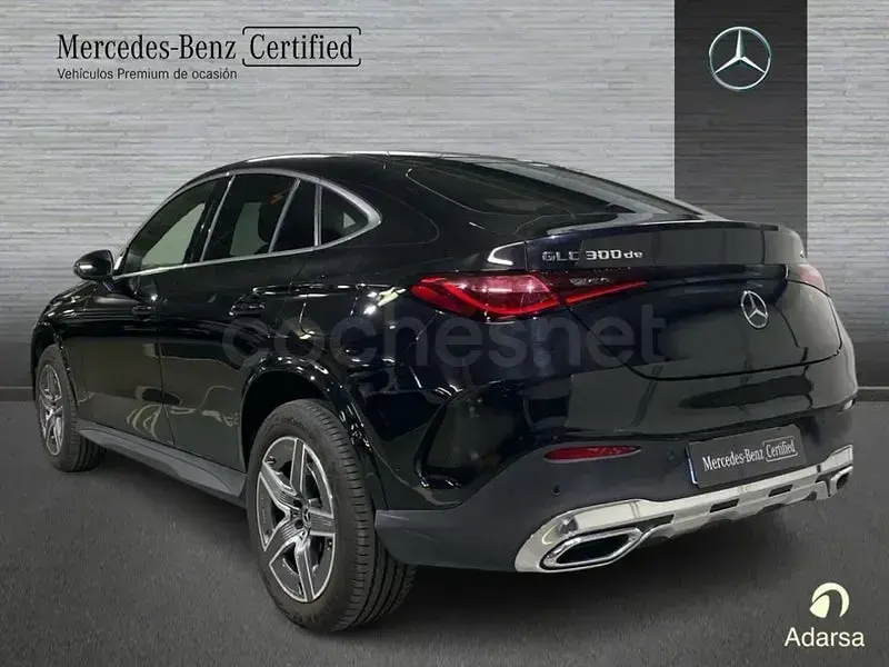Usado Mercedes GLC300de AMG line 333 CV (244 kW) 2025 Negro Coupe