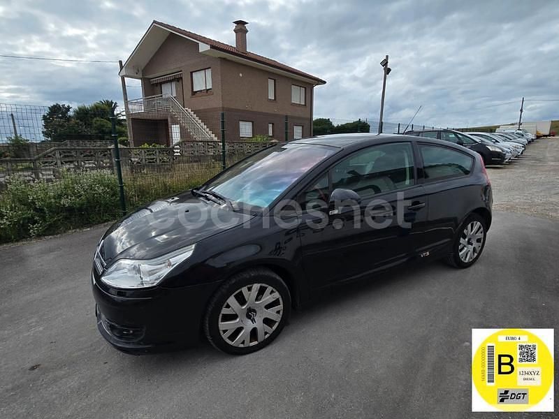 Negro Usado 2007 Citroën C4 Berlina | 2700 € (Precio justo) - Imagen 1/4