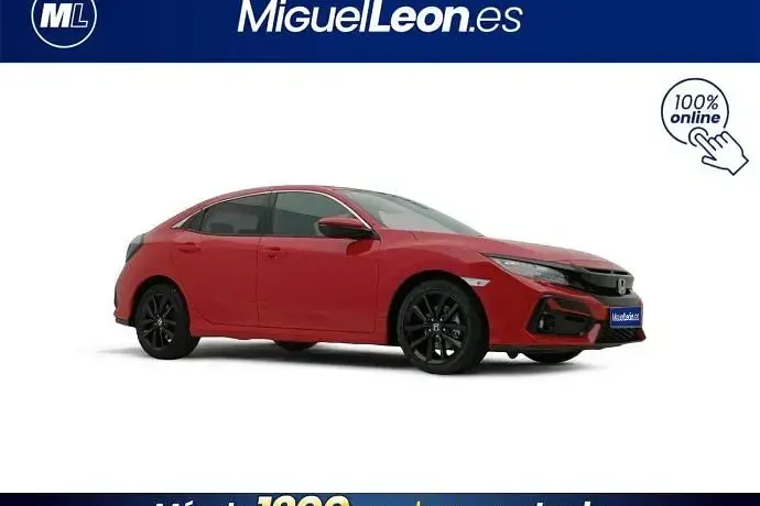 Usado Honda Civic Elegance 126 CV (92 kW) 2021 Rojo Berlina