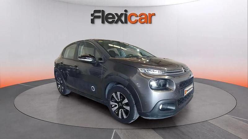 Usado Citroën C3 Feel 99 CV (72 kW) 2018 Gris Utilitario