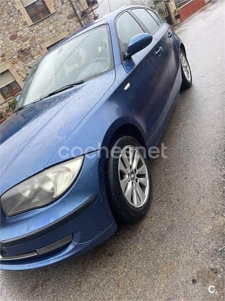 Usado BMW 118 122 CV (89 kW) 2008 Azul Utilitario
