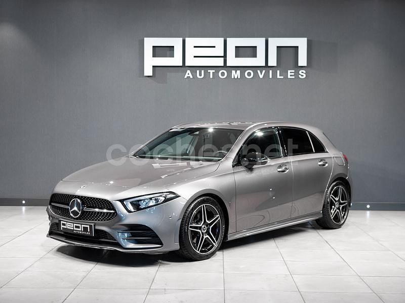 Usado Mercedes A200 150 CV (110 kW) 2019 Gris / plata Berlina