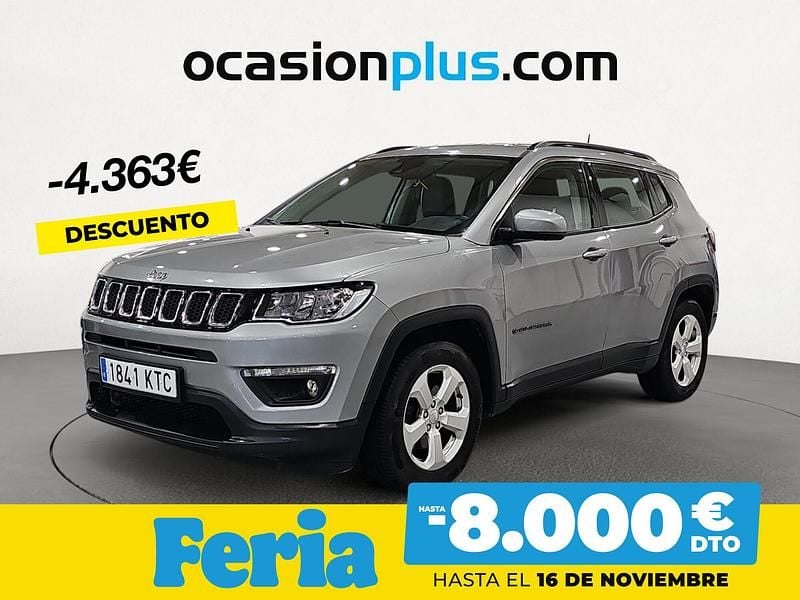 Gris / plata Usado 2019 Jeep Compass Longitude SUV | 15.990 € (Precio justo) - Imagen 1/4