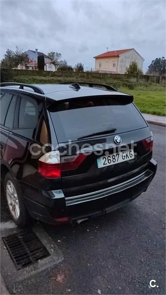 Usado BMW X3 177 CV (130 kW) 2008 Negro SUV