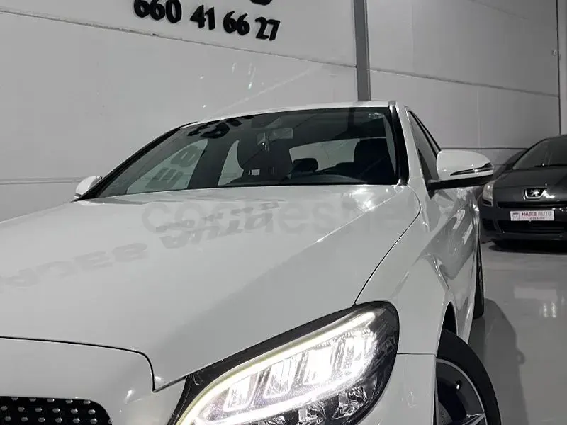 Usado Mercedes C200 160 CV (117 kW) 2020 Blanco Berlina