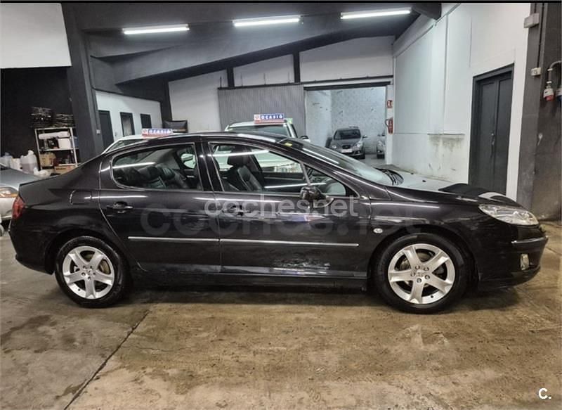 Usado Peugeot 407 136 CV (100 kW) 2004 Negro Berlina