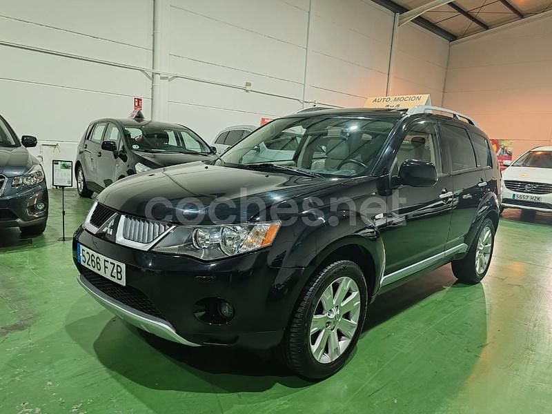 Negro Usado 2008 Mitsubishi Outlander Plus SUV | 7999 € (Buen precio) - Imagen 1/4