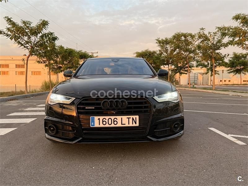 Usado Audi A6 Competition 326 CV (239 kW) 2016 Negro Familiar