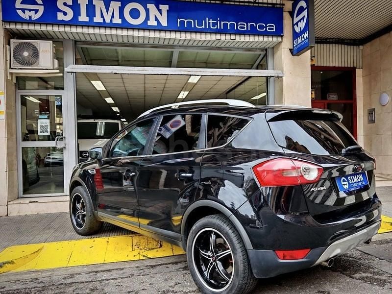 Usado Ford Kuga Titanium 136 CV (100 kW) 2009 Negro SUV