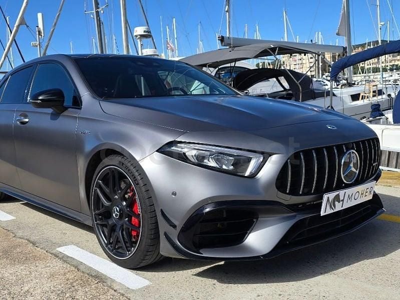 Usado Mercedes A45 AMG 421 CV (309 kW) 2021 Gris / plata Berlina