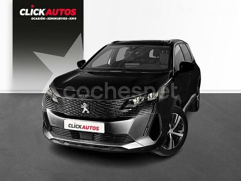 Negro Usado 2023 Peugeot 5008 Allure Monovolumen | 22.750 € (Precio justo) - Imagen 1/4