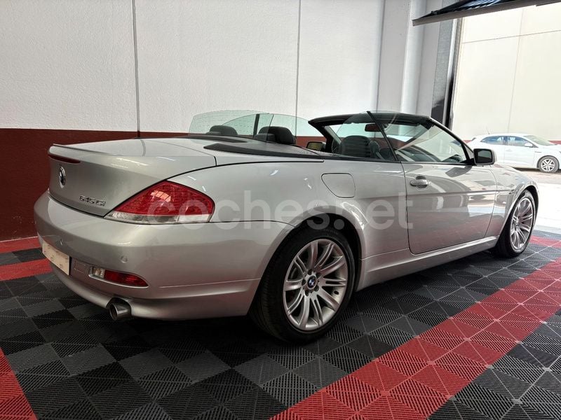 Usado BMW 645 Cabriolet 333 CV (244 kW) 2005 Gris / plata Descapotable