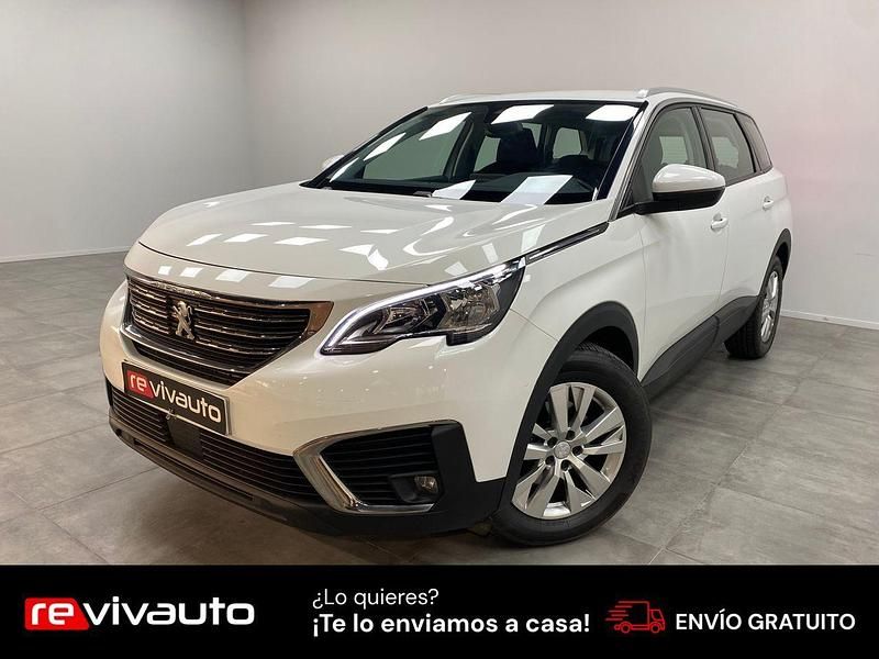 Blanco Usado 2019 Peugeot 5008 Active Monovolumen | 18.490 € (Buen precio) - Imagen 1/4