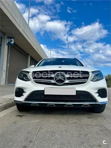 Usado Mercedes GLC350 320 CV (235 kW) 2017 Blanco SUV