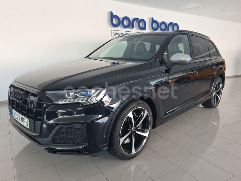 Usado Audi SQ7 S-Line 507 CV (372 kW) 2021 Negro SUV