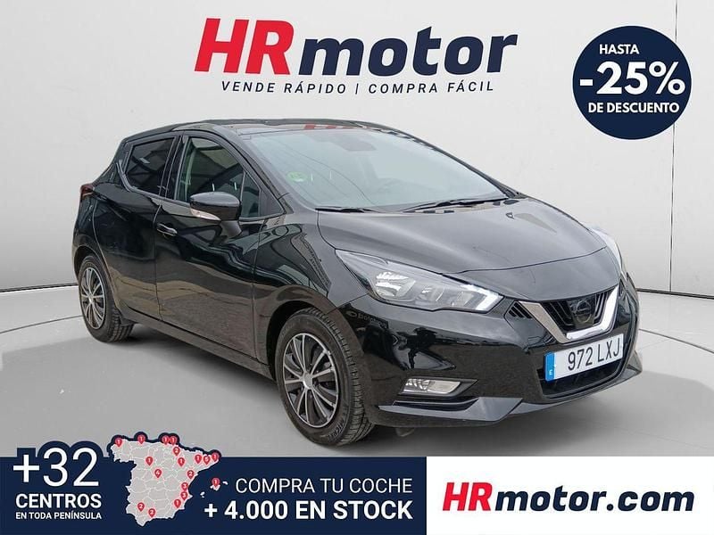 Usado Nissan Micra Acenta 92 CV (67 kW) 2022 Negro Utilitario