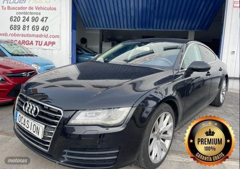 Negro Usado 2010 Audi A7 Sportback Utilitario | 13.999 € (Precio justo) - Imagen 1/4