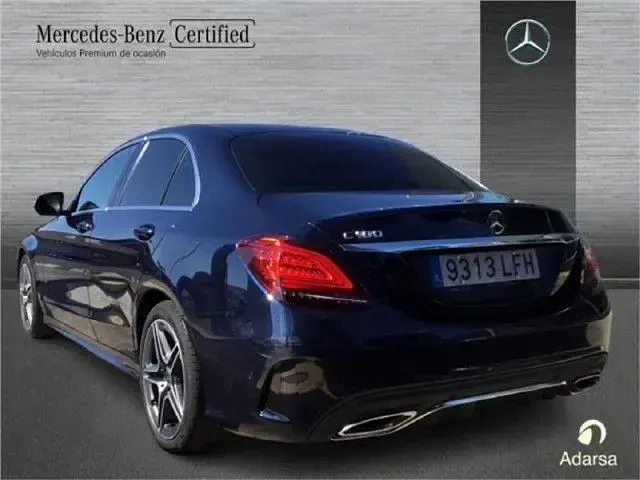 Usado Mercedes C180 156 CV (114 kW) 2019 Azul cavansita