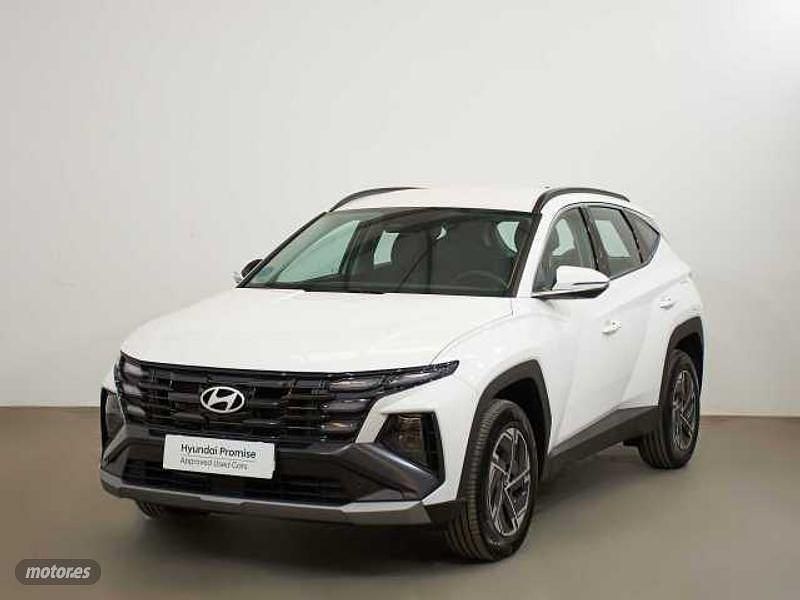Atlas white Usado 2024 Hyundai Tucson SUV | 34.990 € (Caro) - Imagen 1/4