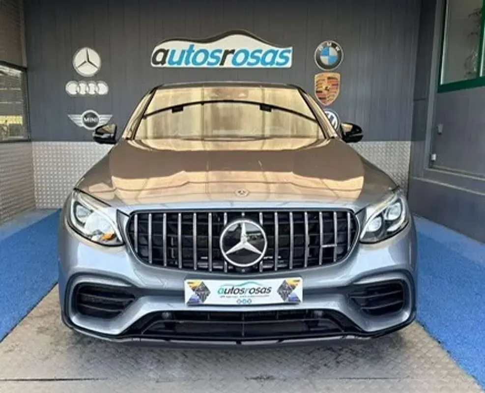 Usado Mercedes GLC63 AMG AMG 510 CV (375 kW) 2018 Gris SUV