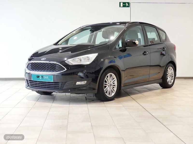 Negro Usado 2018 Ford C-MAX Trend+ Monovolumen | 16.194 € (Caro) - Imagen 1/4